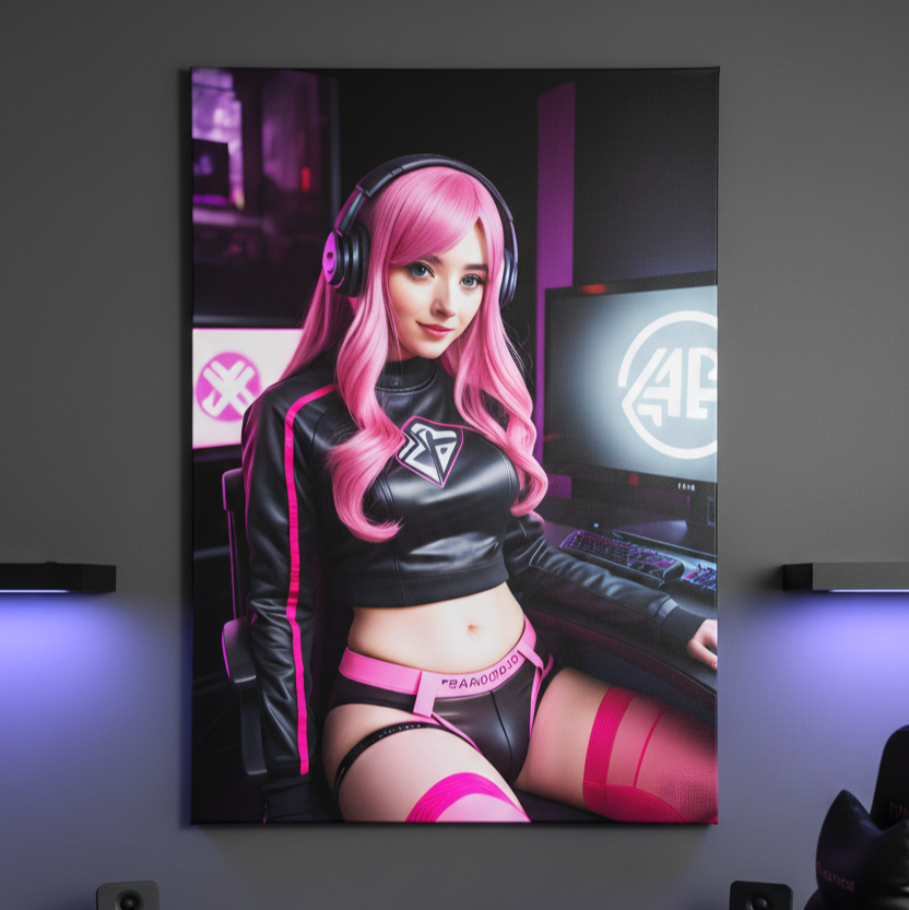 Gamer Cave Canvases