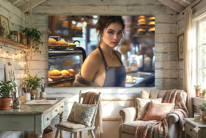 Pastry Shop Poster | 16K HD Poster Print | Pin Up | Unique Home Decor | Modern Wall Art | Free US Shipping!