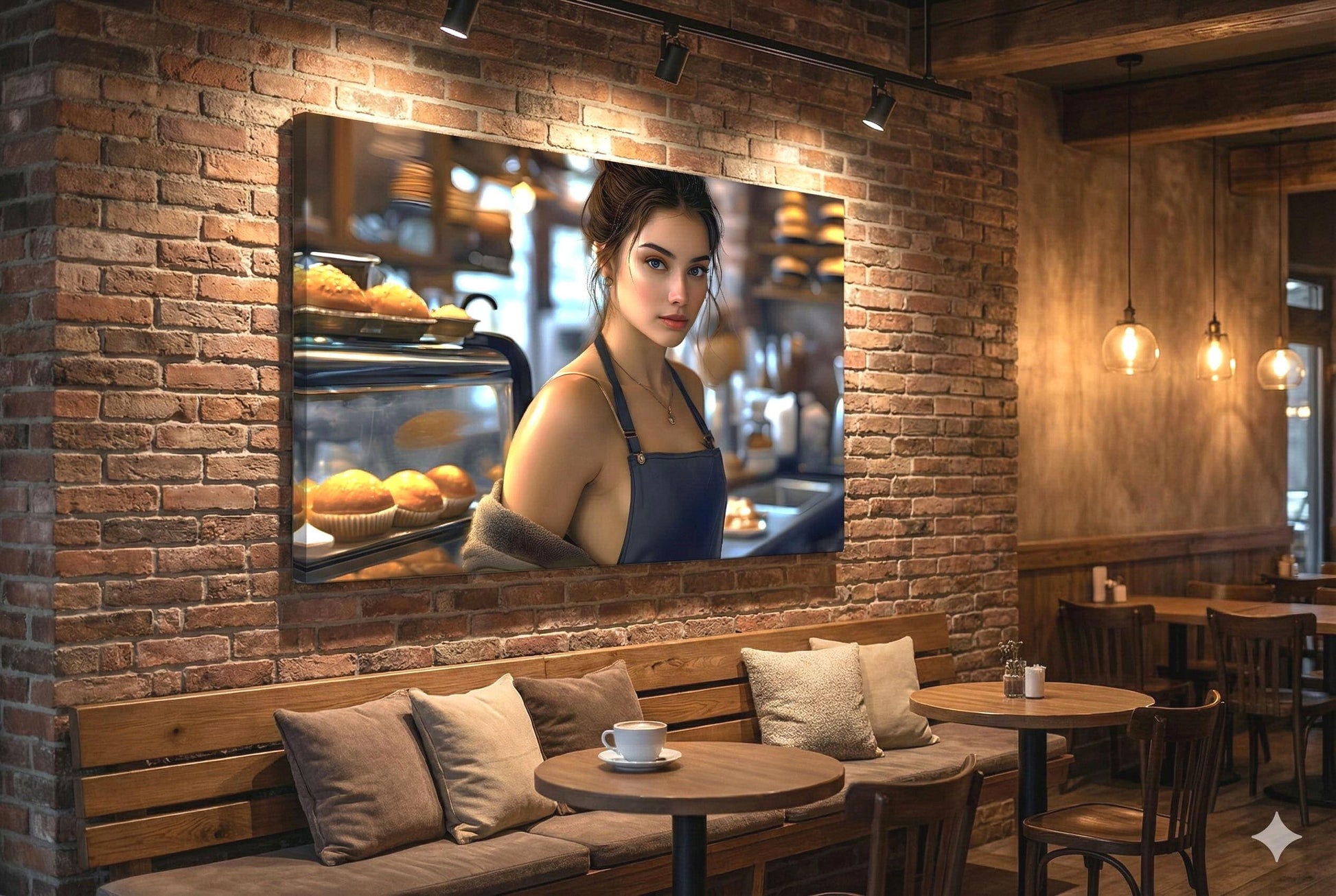 Pastry Shop Poster | 16K HD Poster Print | Pin Up | Unique Home Decor | Modern Wall Art | Free US Shipping!