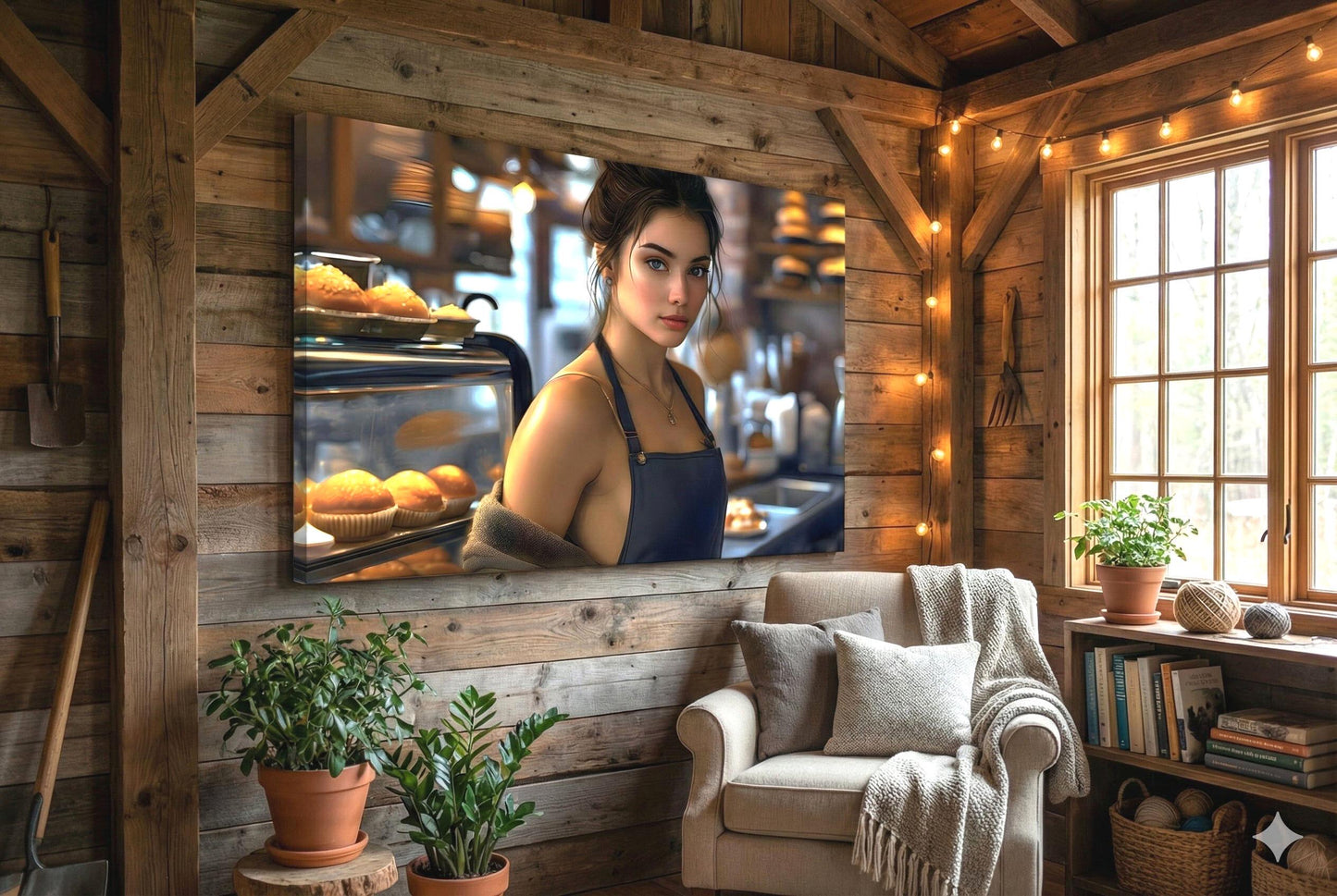 Pastry Shop Poster | 16K HD Poster Print | Pin Up | Unique Home Decor | Modern Wall Art | Free US Shipping!