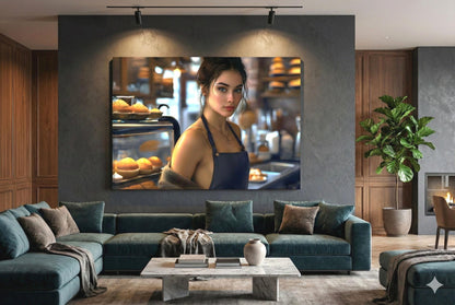 Pastry Shop Poster | 16K HD Poster Print | Pin Up | Unique Home Decor | Modern Wall Art | Free US Shipping!