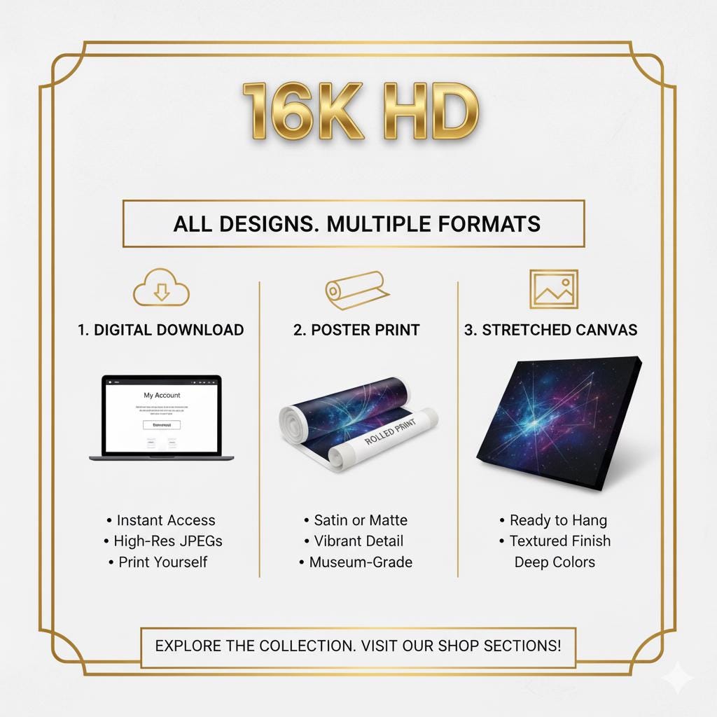 Pink Haired Streamer | E-Sports Focus | 16K Ultra HD Poster | Office Gamer Decor | Ideal Streamer Present | Free US Shipping!