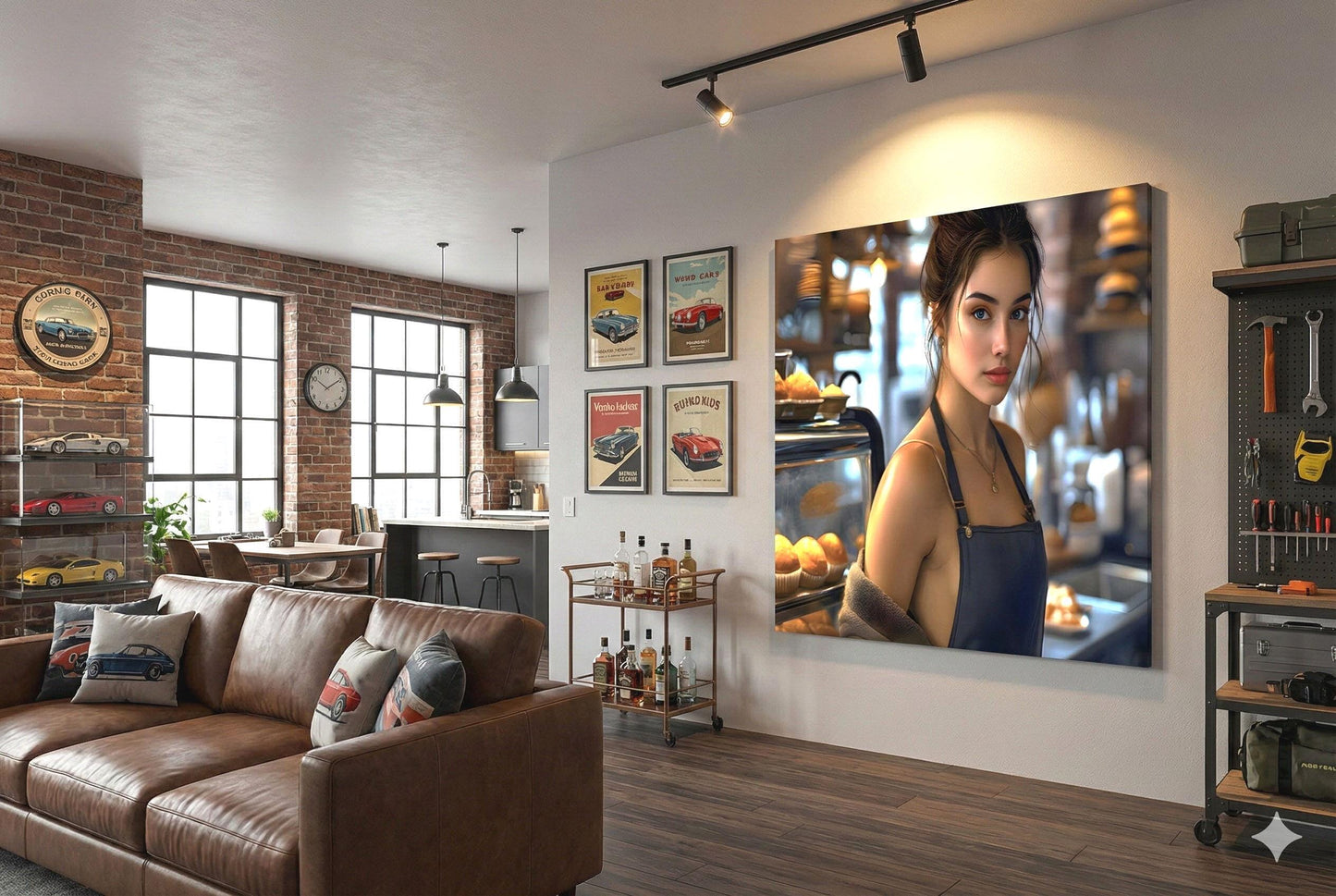 Pastry Shop Poster | 16K HD Poster Print | Pin Up | Unique Home Decor | Modern Wall Art | Free US Shipping!