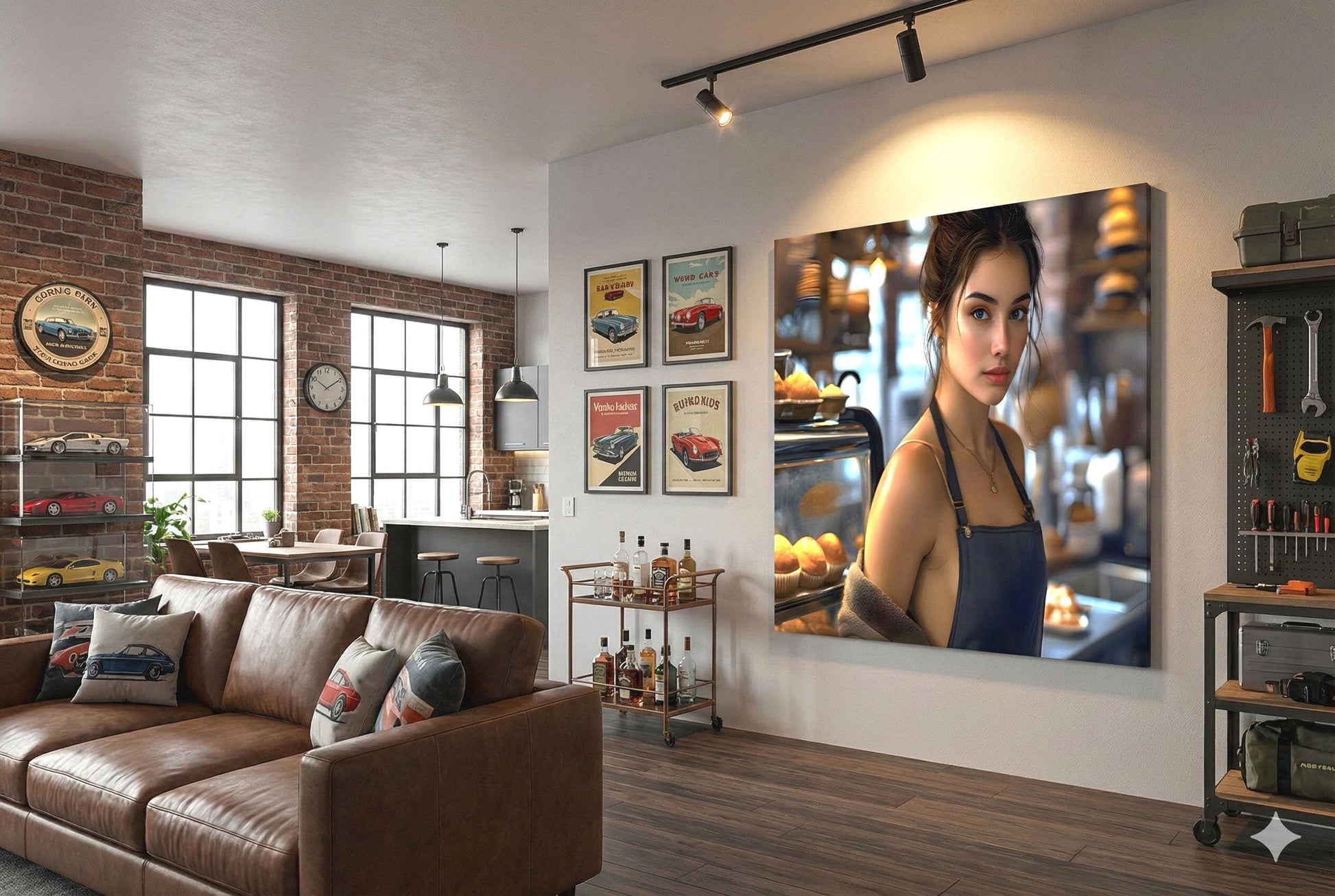 Pastry Shop Poster | 16K HD Poster Print | Pin Up | Unique Home Decor | Modern Wall Art | Free US Shipping!