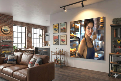 Pastry Shop Poster | 16K HD Poster Print | Pin Up | Unique Home Decor | Modern Wall Art | Free US Shipping!