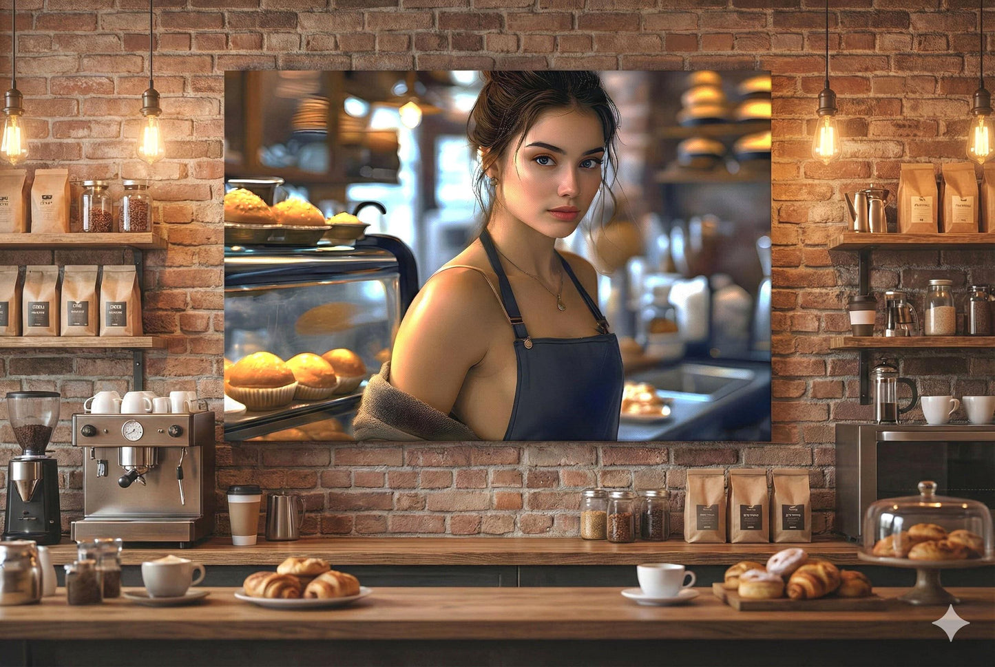 Pastry Shop Poster | 16K HD Poster Print | Pin Up | Unique Home Decor | Modern Wall Art | Free US Shipping!