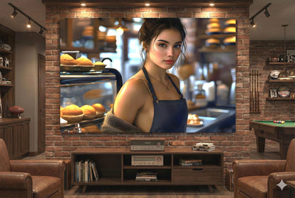 Pastry Shop Poster | 16K HD Poster Print | Pin Up | Unique Home Decor | Modern Wall Art | Free US Shipping!